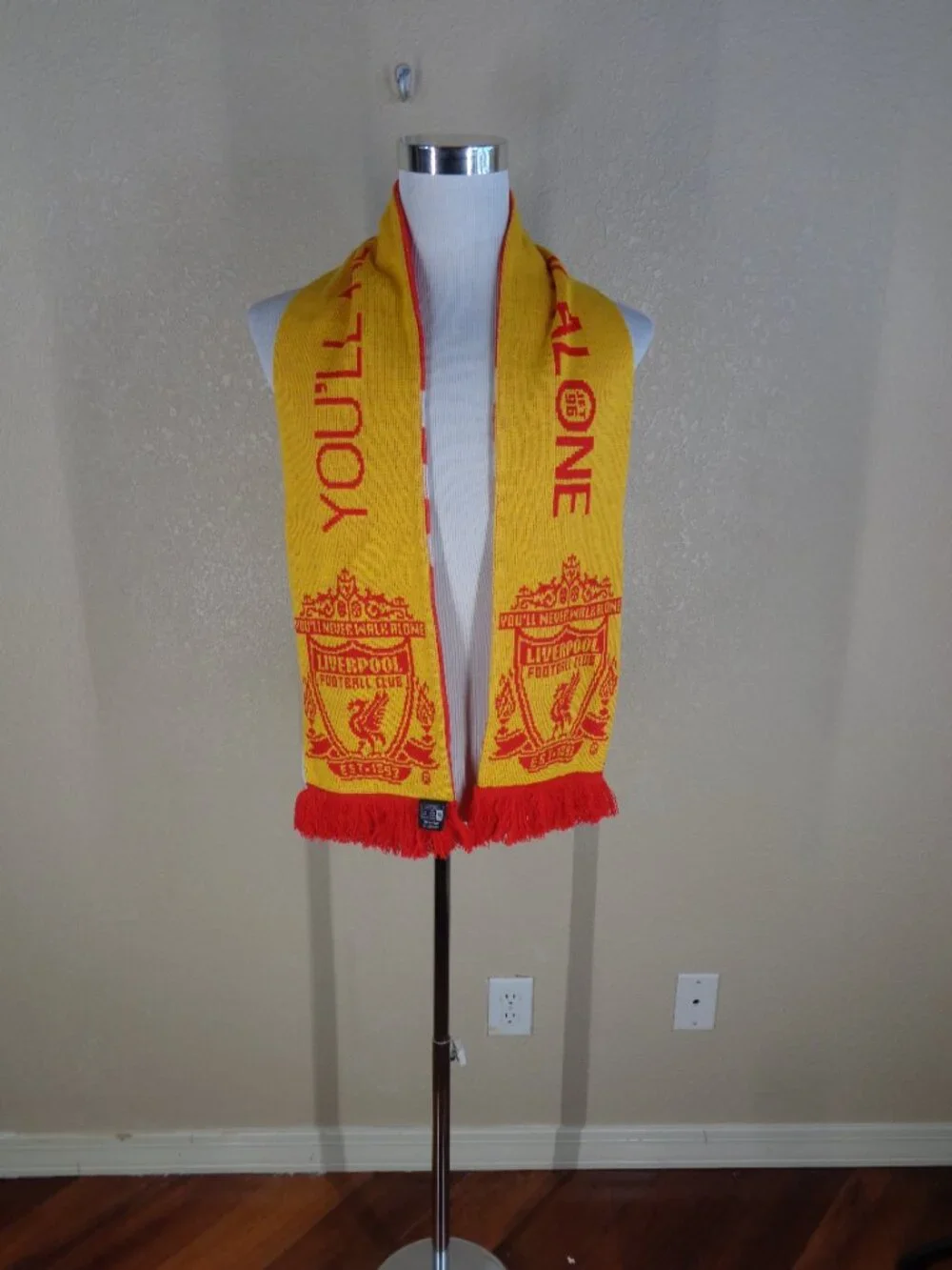 LIVERPOOL SCARF LFC BOSTON LIVERPOOL